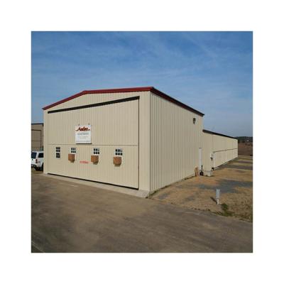 China Steel Fabricated House Steel Structure Building Aircraft Hangar With Great Price for sale