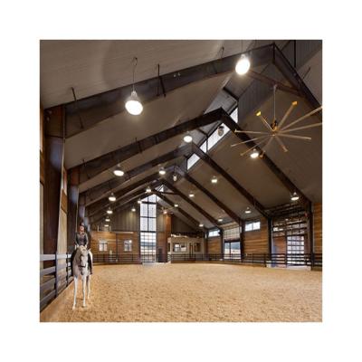 China Indoor Horse Riding Arena Metal Steel Structure Horse Riding Arena Construction Manufacture Steel Structural Cheap Price New Design for sale