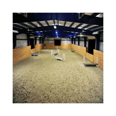 China New Manufacture Steel Structural Construction Style Light Steel Structure Indoor Riding Arena Building for sale