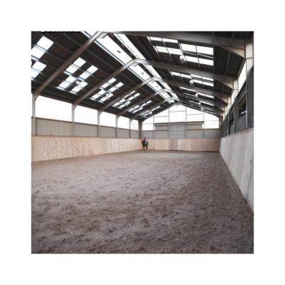 China Manufacture Construction Light Steel Structure Steel Structure Indoor Riding Arena Lobby Covered Arena Steel Indoor Riding Building for sale