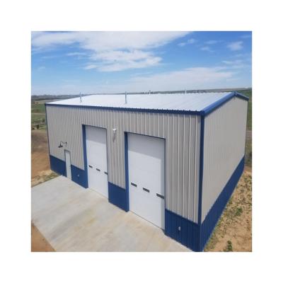 China Large Span Modern Agriculture Painted Steel Structure Workshop Papua New Guinea for sale