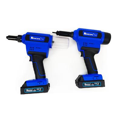 China Lightweight Increased Comfort Up To 2X Fasting Riveting Professional Trades 2.4--6.4mm Lithium Battery Blind Rivet Gun for sale