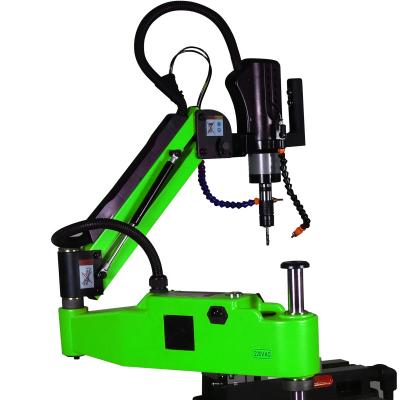 China Building Material Shops 220V Power Supply Voltage AC Reverses Industrial Automatic Coolant To Increase Life Flex Arm Tapping Machine for sale