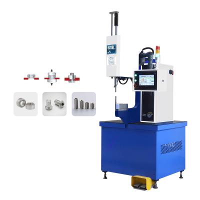 China Other Safe And Reliable Adjustable Force Repeat High Accuracy Stroke Length PLC Touch Screen Riveting Press Machine for sale