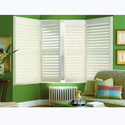 China 2022 contemporary plantation shutter trends basswood plantation shutter for home for sale