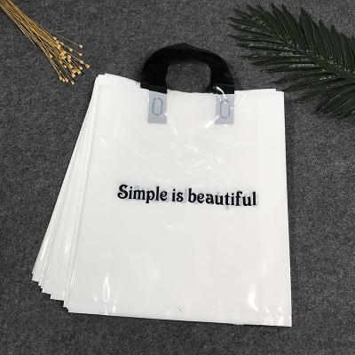 China Hot Sale High Quality Custom Logo Plastic Packaging Bag For BIODEGRADABLE Clothes Packaging Plastic Shopping Bags for sale