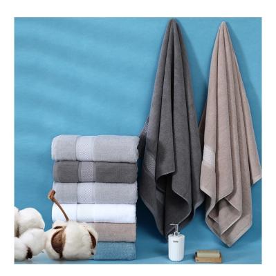 China Factory hypoallergenic sales increase thickened long-staple cotton towel bath towel price concessions for sale