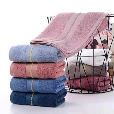 China Hypoallergenic Manufacturers Sell Bamboo Fiber Towel Bath Towel Beach Bath Towel for sale