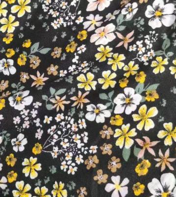 China Downproof China Factory Supply 95 Cotton 5 Spandex Fabric Tank Top Printing High Quality Printed Cotton Fabric for sale