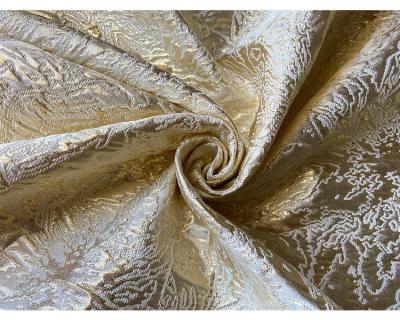 China hot sale metallic jacquard fabric metallic fabric cheap fabric which used for stage costume fabric for sale