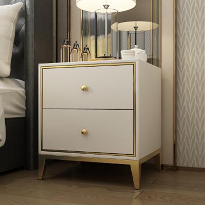 China Modern Cost Price Bedside Table Cabinets Nightstands With Drawer And Storage Cupboard for sale