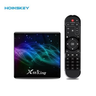 China Hot Selling X88king Android 9.0 Dual Band BT 5.0 4G 128G WiFi Box DDR4 Google Play Store S922x TV Smart Set Top Box for sale