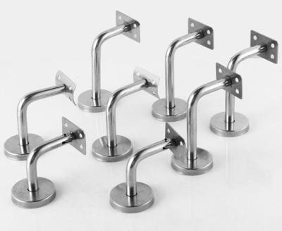 China SS201/204 Stainless Steel Balustrade Railing Bracket Wall Bracket Glass Railing Bracket for sale