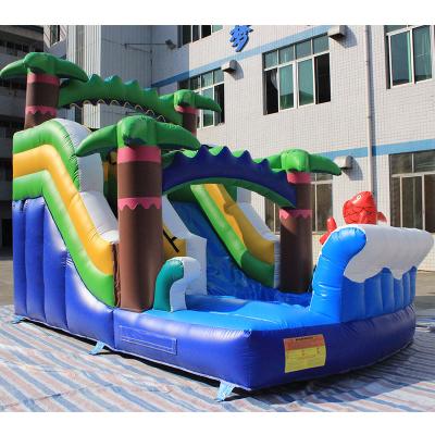 China China Large Inflatable Slide Bouncer Water Park Slide n Inflatable Slide For Sale for sale