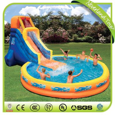 China Premium PVC Inflatable Water Slide Clearance / Inflatable Water Slide For Kids for sale