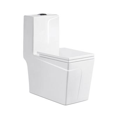 China Bathroom Mini Commode Water Closet Dual Conce Tiny Flush P-Hatch Double-Flow Short Compact Toilet One-Piece Ceramic Bathroom for sale