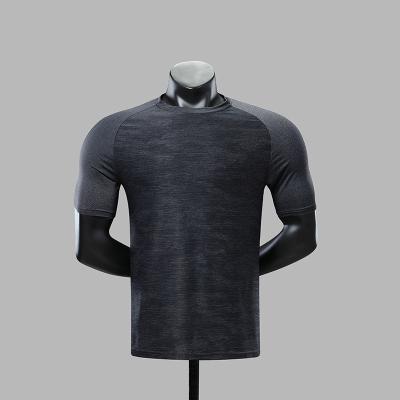 China Ice four way feeling stretch sleeve summer sports 2022 new short T-shirt men running quick-drying fitness clothes shirt men's sportswear for sale