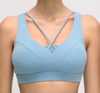 China 2021 breathable new deportivo deportiva hollow mujer shaping bra Sutia esportivo fitness yoga sports bra for sale