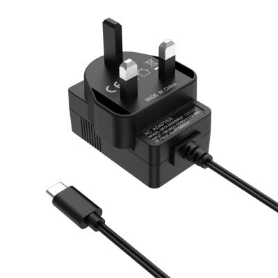 China universal power supply 8a 240 vusb 5.2v 2.1a 5v 2a UK plug power adapter 12w ac dc power supply MYX-0502000 for sale