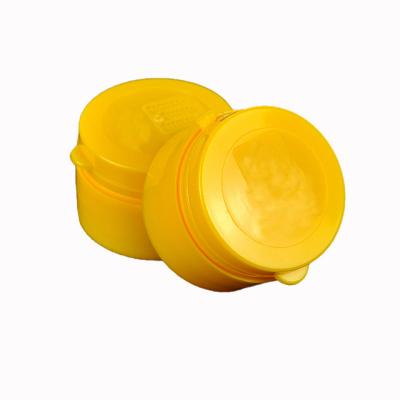 China Non Spill 30mm Screw Plastic Plastic Flip Cap Bottle Closures, Plastic Flip Cap Oil Top Cap, With Pull Out Ring for sale