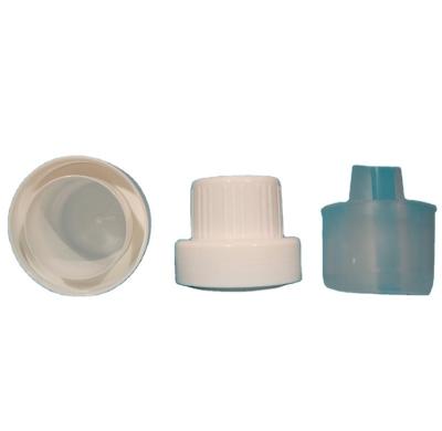 China Non Spill 38MM Double-Layer Plastic Screw Cap For Laundry Detergent for sale