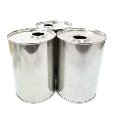 China Food tin cans with lids wholesale 700ml vodka cans stainless steel container olive oil tin can for sale