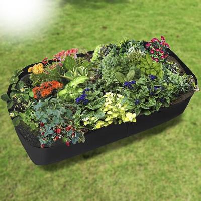 China Minimalist Fabric Raised Planting Bed Grow Bag Vegetable Grow Bag Plant Bed Planter Daybed Sofa Garden for sale