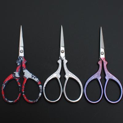 China Embroidery Scissors Vintage 3.5 Inch Embroidery Scissors Thread Scissors for Sewing Craft Embroidery Art Work for sale