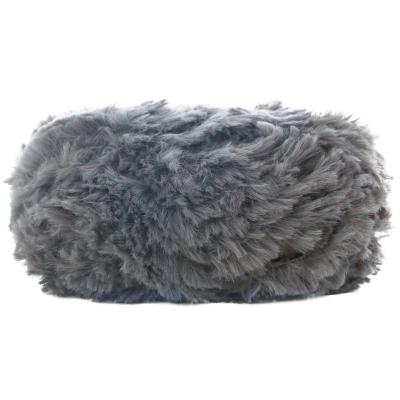 China Yarncrafts Fashionable Imitation Rabbit Fur Fluffy Anti-pilling Hand Knit Crochet Chunky Knit Yarn for sale