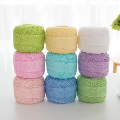 China Anti-pilling Yarncrafts Best Selling High Quality Multiple Colors Ring Spun Hand Knitting Cotton Yarn for sale