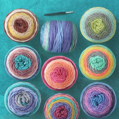 China Anti-pilling Yarncrafts Best Selling Soft Knitting Blended Acrylic Fancy Chunky Yarn for sale