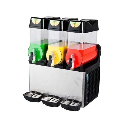 China Make Slush or Juice Hot Sale Into The Summer Restaurant 3 Cups 12L Commercial Slush Machine Frozen Drink Dispenser Price for sale