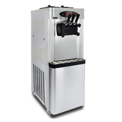 China Commercial Supplying Different Models 18-40L/H Soft Serve Ice Cream Vending Machine 3 Flavors for sale