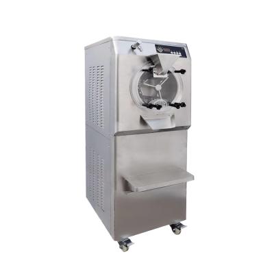 China Snack Plant 10/15L Batch Freezer Gelato Hard Vertic Ice Cream Maker Machine for sale