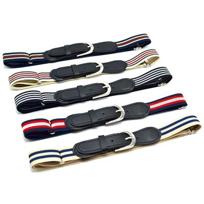 China Fashional Child Student Belt Kindergarten Girl and Boy Scout Elastic Belt Wide 2.5cm for sale