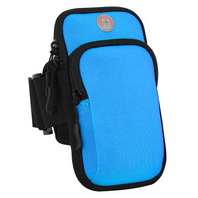 China Comfortable Mobile Phone LOGO Customization Gift Arm Bag Outdoor Arm Sleeve For Sports Fitness for sale