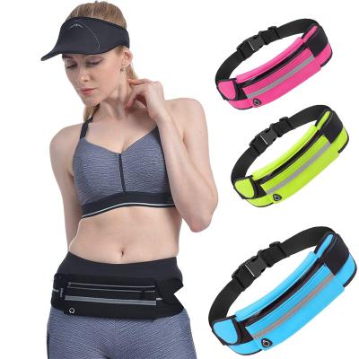 China Comfortable Outdoor Running Belt, Free Bounce Pouch Bag, Fanny Pack Workout Belt Sports Waist Pack Belt Pouch for iPhone for sale