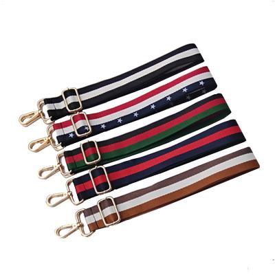 China Fasion Replacement Nylon Shoulder Strap for Bags Adjustable and Detachable with Quality Black Zinc Metals for sale