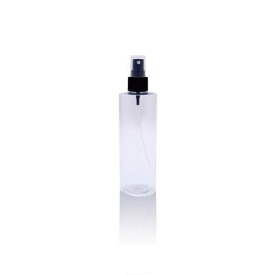 China food & Beverage packaging 250ml PET fine spray plastic spray bottle cosmetic packaging empty spray sanitizer spray for sale