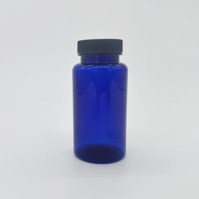 China 150ml PET PET Empty Wholesale Medicine Plastic Medical Pill Bottle Plastic Capsule Bottle for sale