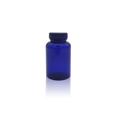 China Empty PET Bottle 175cc 250cc 300cc 800cc Plastic Bottle Cap Medicine Plastic Medical Pill Bottle Cap for sale