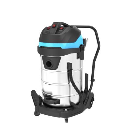 China 80L Wet & Dry Vacuum Cleaner Handle Adjustive Industrial Vacuum Cleaner Eco-friendly With Lower Noise for sale