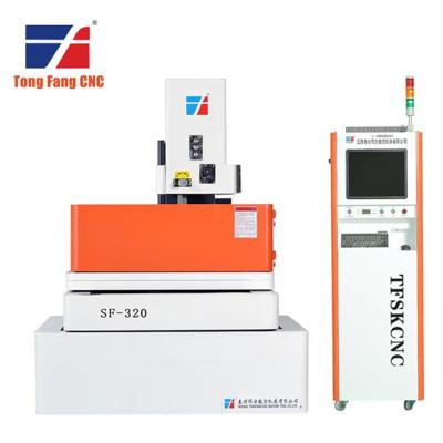 China TongFang SF-500 DK77 0.10-0.20mm wire diameter cnc edm wire cutting machine price wire edm machining machine for sale