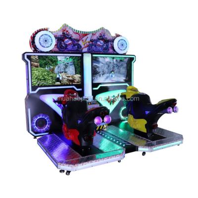 China Metal Racing Motorcycle Game Machine Motorcycle Gp Motor Racing Simulator Video Game Machines Crazy Speed ​​Simulator Racing Game Machine for sale