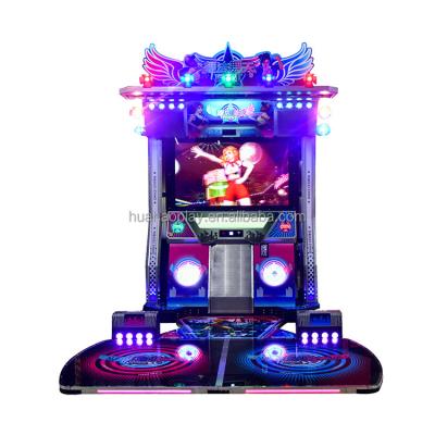 China Dancing Amusement Machine Dancing Arcade Game Machine Amusement Arcade Just Pump It Up Dancing Machine Hh-00019 for sale