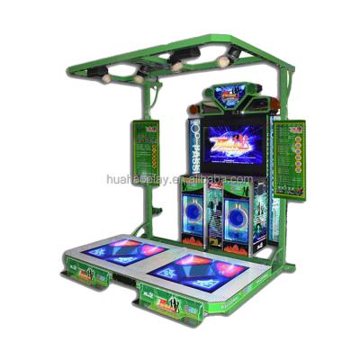 China High Quality Arcade Dancing Machine Music Dancing Game Music Machines Fair Dance Revolution Arcade Machine Hh-00018 for sale