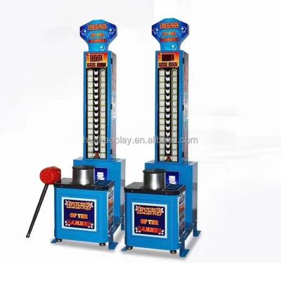 China Hh-00088 Indoor Hammer Sports Amusement Arcade Hammer Boxing Machine Coin Operated King Punch Game for sale