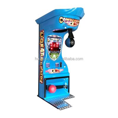 China Amusement Plastic Coin Operated Arcade Indoor Sports Punch Boxing Onepunch Boxing Machine Punch and Kick Game Machine for sale