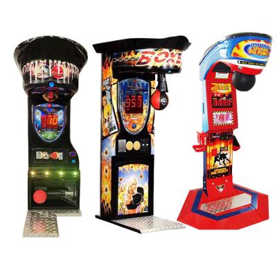 China Boxing Boxing Game Machine Punch Plastic Bag Game Machine Amusement Coin Operated Trick Machine Canton for sale