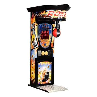 China Hot sale amusement boxing game machine coin operated punchers plastic boxing onepunch boxing machine for sale